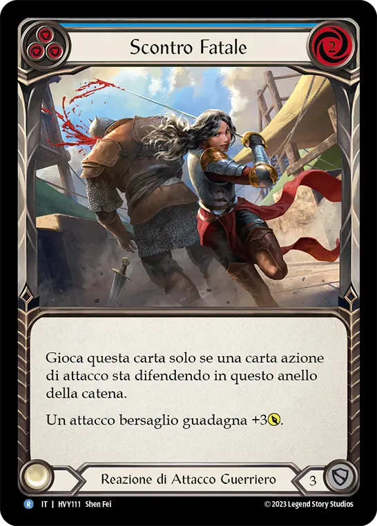 Card: Fatal Engagement (blu)