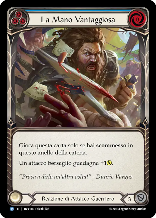 Card: Take the Upper Hand (blu)