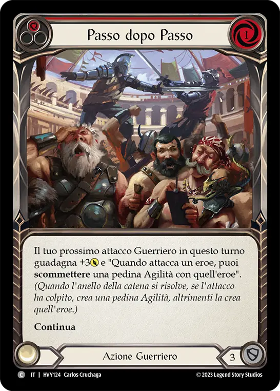 Card: Edge Ahead (red)