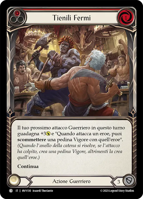 Card: Hold 'em (red)