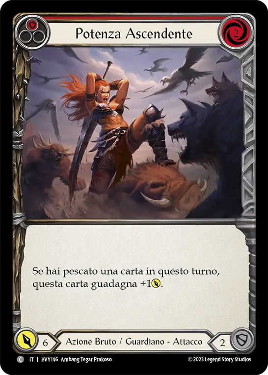 Card: Rising Power (red)