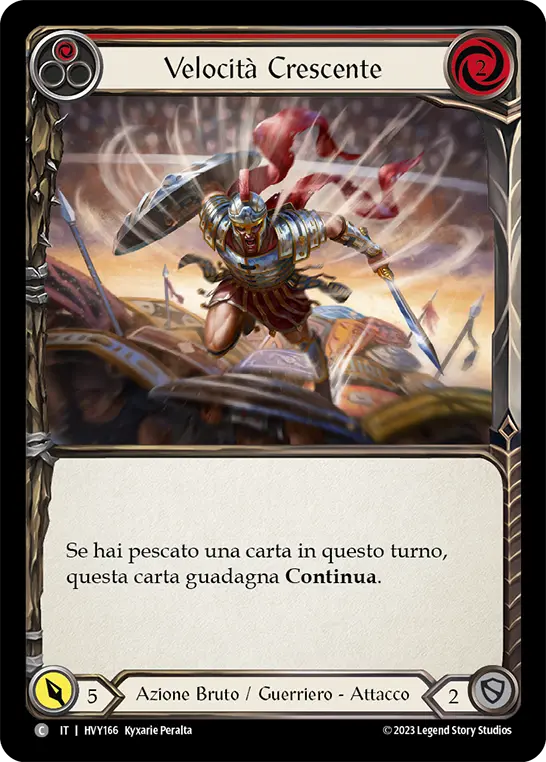 Card: Rising Speed (red)