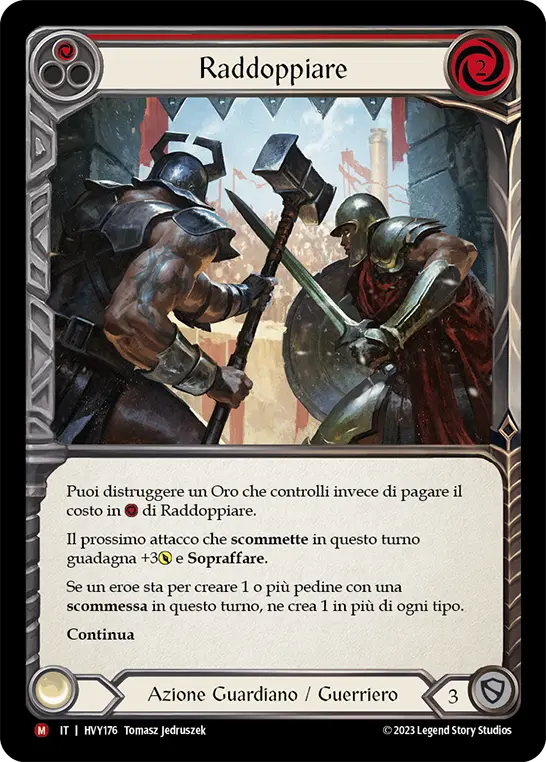 Card: Double Down (red)