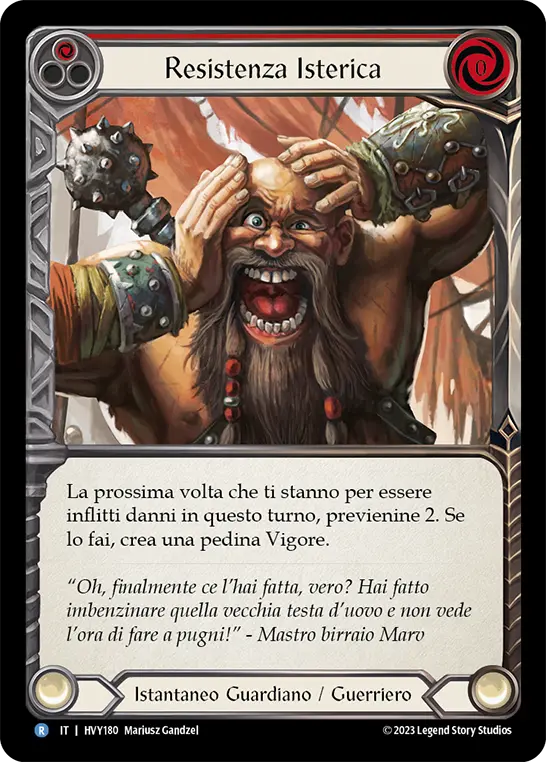 Card: Slap-Happy (red)