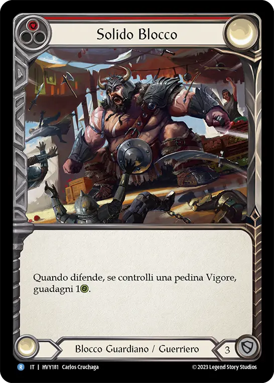 Card: Hearty Block (red)