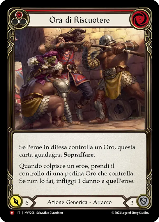 Card: Pay Up (red)