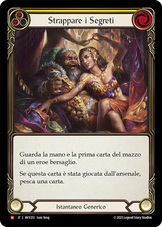 Card: Seduce Secrets (yel)