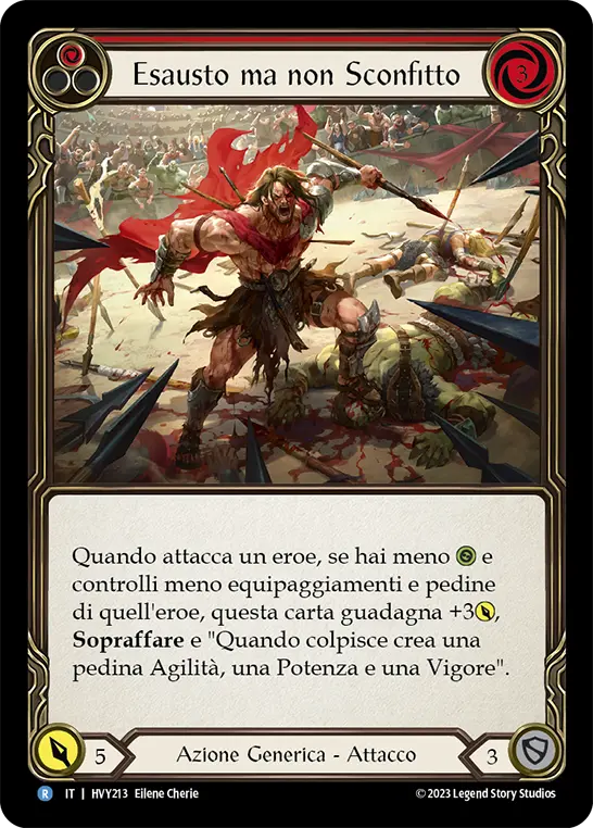Card: Down But Not Out (red)