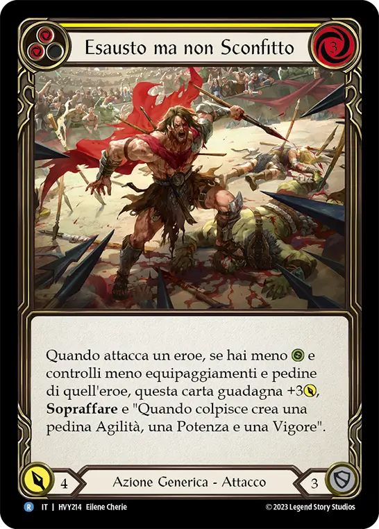 Card: Down But Not Out (yel)