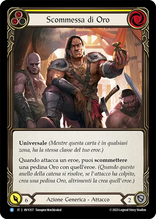 Card: Wage Gold (yel)