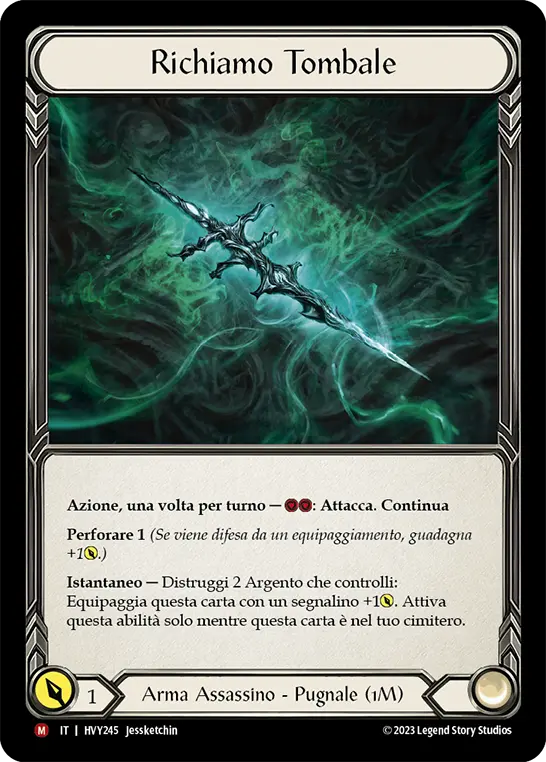 Card: Graven Call