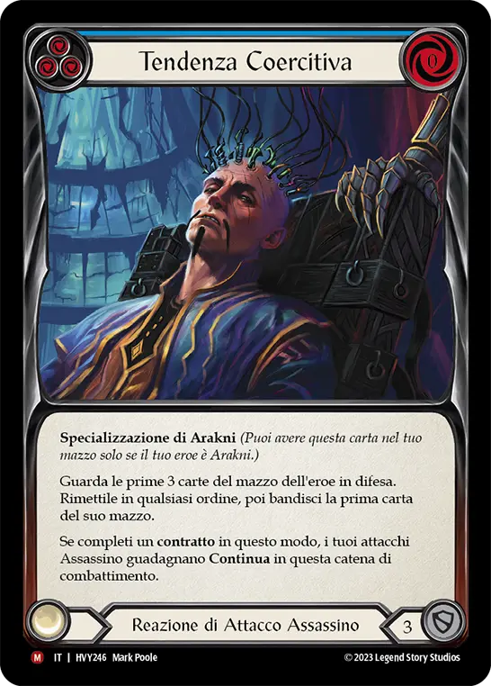 Card: Coercive Tendency (blu)