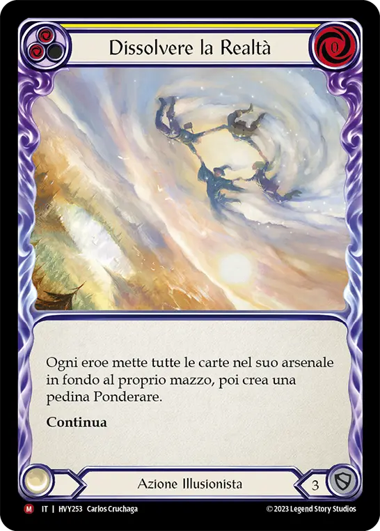 Card: Dissolve Reality (yel)