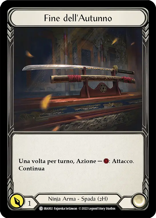 Card: Edge of Autumn