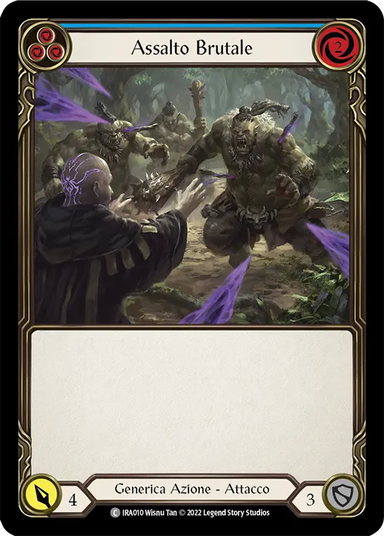 Card: Brutal Assault (blu)