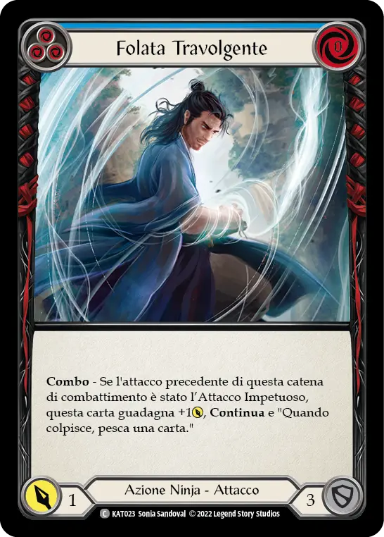 Card: Whelming Gustwave (blu)