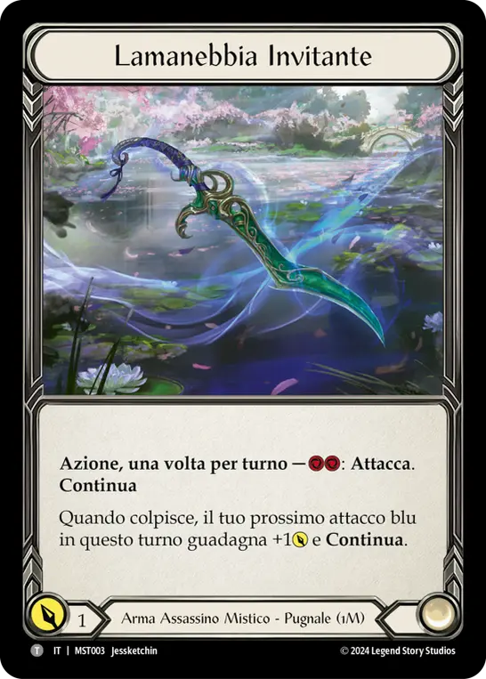 Card: Beckoning Mistblade
