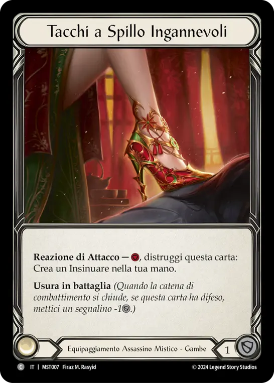 Card: Undertow Stilettos