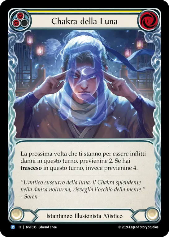 Card: Moon Chakra (yel)