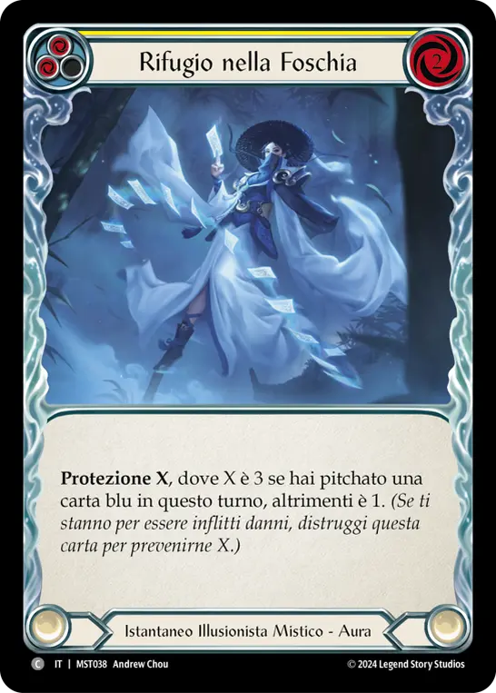 Card: Haze Shelter (yel)
