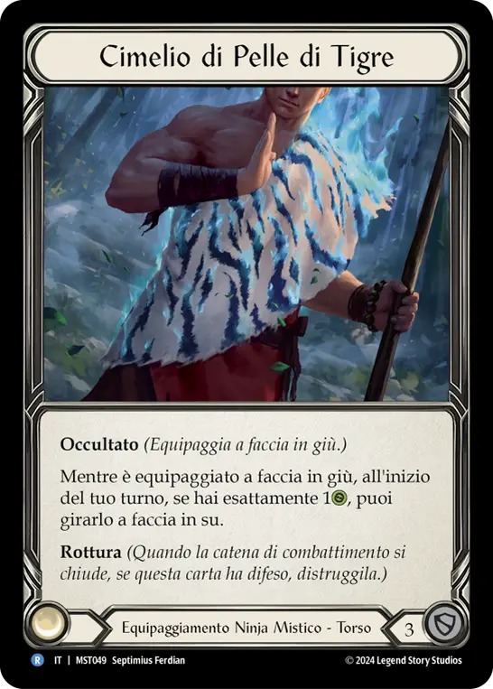 Card: Heirloom of Tiger Hide