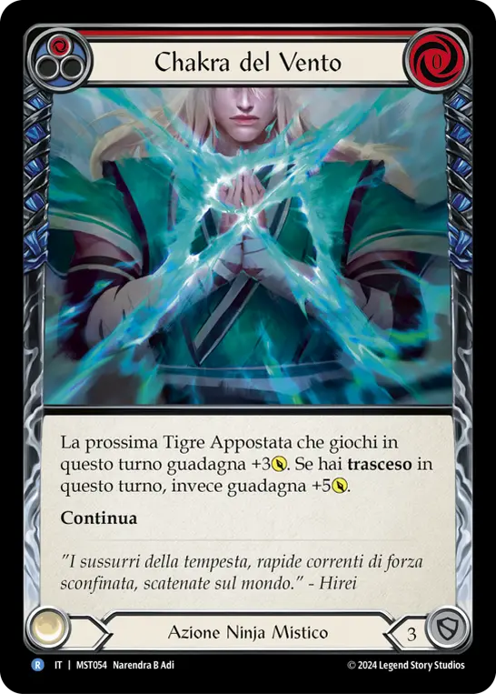 Card: Wind Chakra (red)