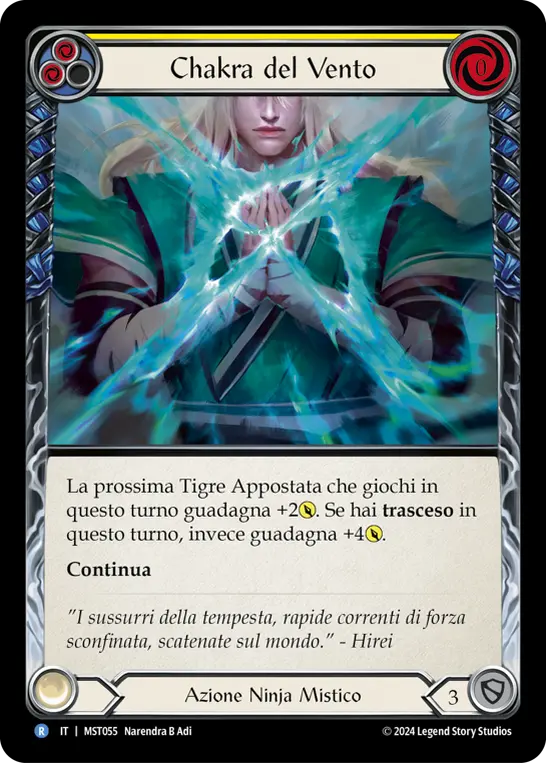 Card: Wind Chakra (yel)