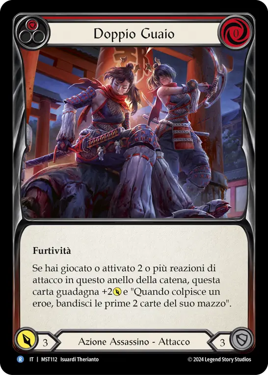 Card: Double Trouble (red)