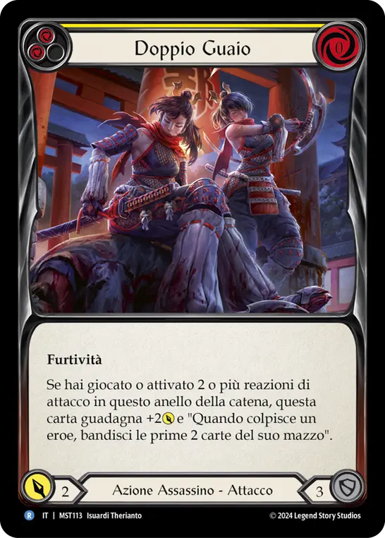 Card: Double Trouble (yel)