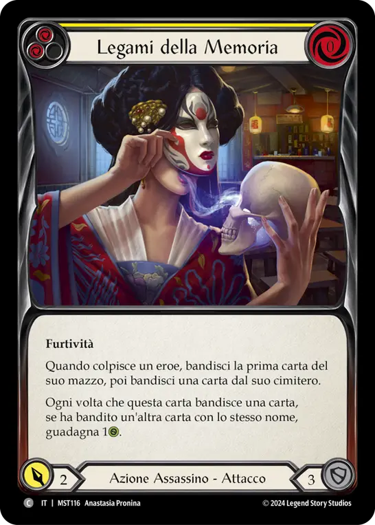 Card: Bonds of Memory (yel)