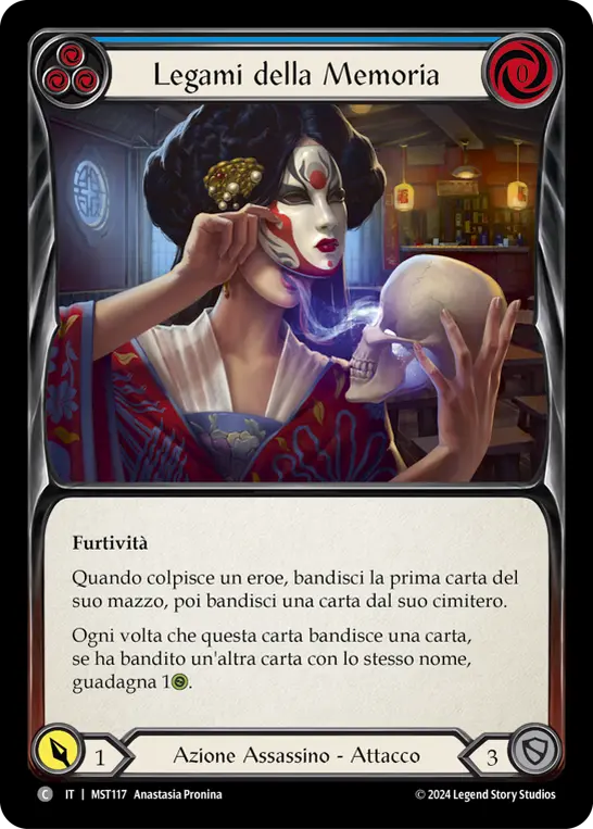 Card: Bonds of Memory (blu)