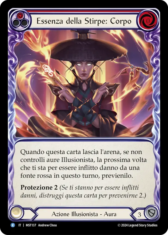 Card: Essence of Ancestry: Body (red)