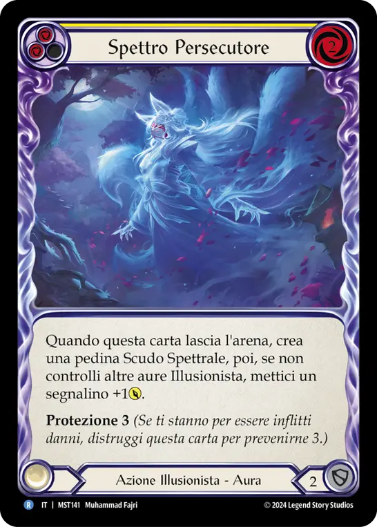 Card: Haunting Specter (yel)