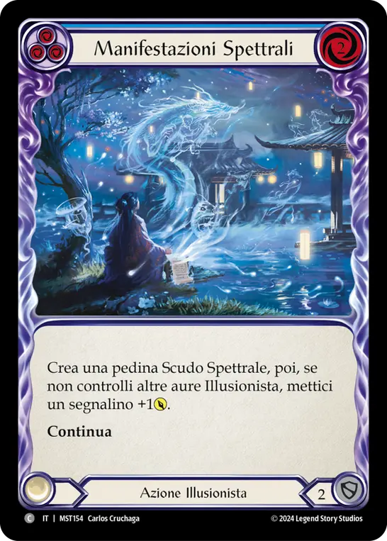 Card: Spectral Manifestations (blu)