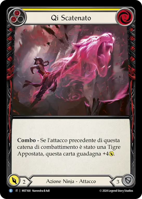 Card: Qi Unleashed (yel)