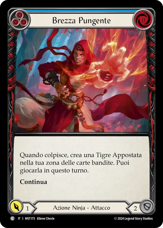 Card: Biting Breeze (blu)