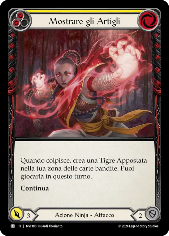 Card: Flex Claws (yel)