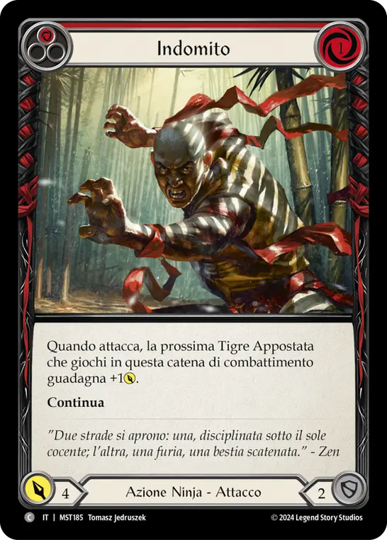 Card: Untamed (red)