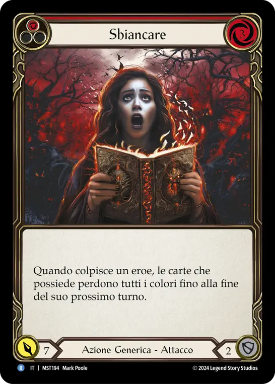 Card: Blanch (red)