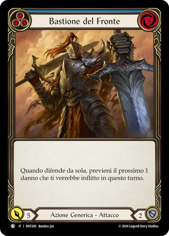 Card: Battlefront Bastion (blu)