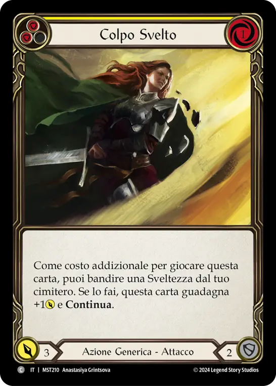 Card: Nimble Strike (yel)