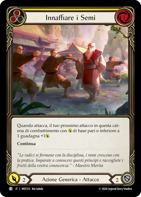 Card: Water the Seeds (yel)
