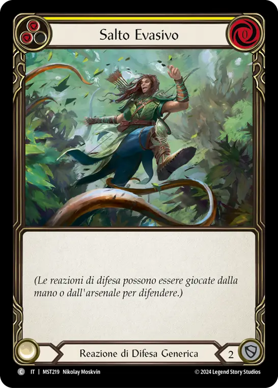 Card: Evasive Leap (yel)
