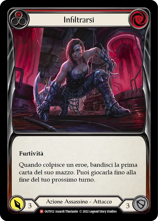 Card: Infiltrate (red)