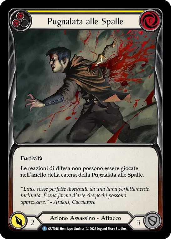 Card: Back Stab (yel)