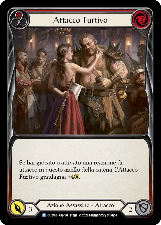 Card: Sneak Attack (red)