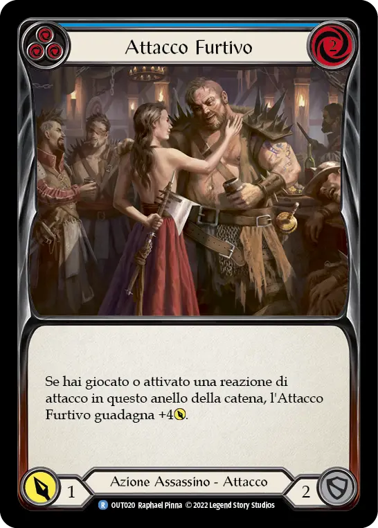 Card: Sneak Attack (blu)