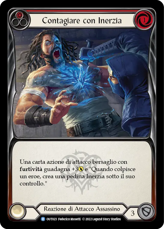 Card: Spike with Inertia (red)