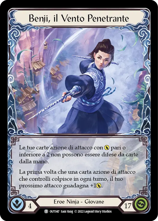 Card: Benji, the Piercing Wind