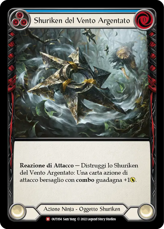 Card: Silverwind Shuriken (blu)
